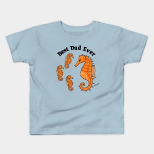 Seahorse Dad Kids T-Shirt